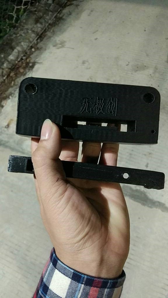 3D打印的诸葛连弩模块